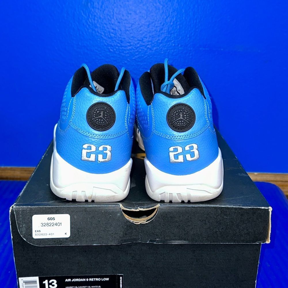 Size 13 - Men’s Nike Air Jordan 9 Retro Low Pantone 2016 832822-401 - Picture 7 of 8